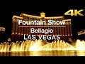 4K Fountain show, Bellagio Las Vegas 2019 - Celine Dion, My heart will go on