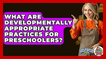 What Are Developmentally Appropriate Practices For Preschoolers? - Childhood Education Zone