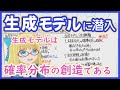 【生成モデル】生成モデルは確率分布の創造である【この3要点をおさえるべし】GM vol. 1 #209 #VRアカデミア #GenAI #generativemodels
