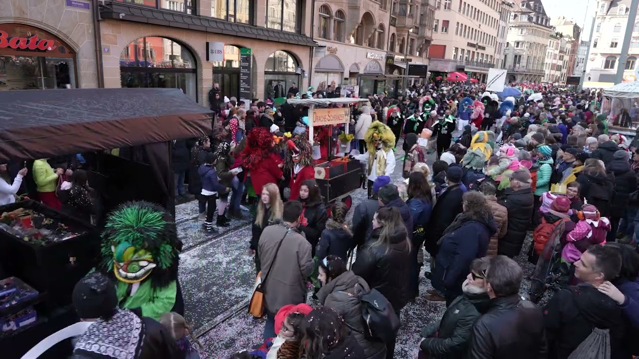 Basler Fasnacht am 7 März 2022