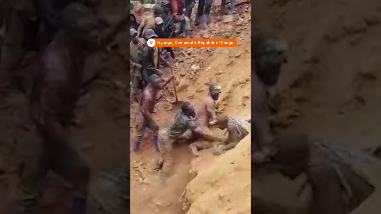 Miners In Congo Escape From Collapsed Gold Mine