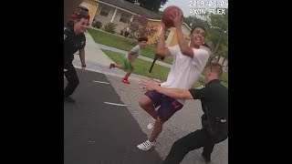Orange County Sheriffs Deputies Challenge Kids To Game Of 3-On-3