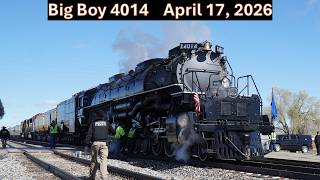 Big Boy 4014 In Action🚂Union Pacific Steam 250 Tour🚂Wells, NV