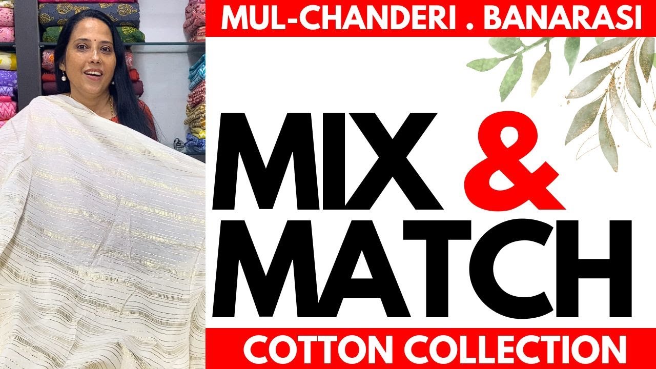 MIX & MATCH ONAM COLLECTION | BANARASI | SEMI-TUSSAR | 10AUG25