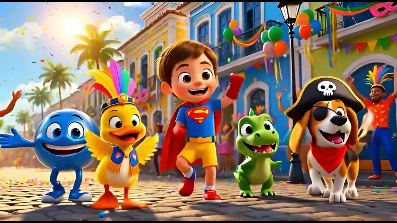 🎭✨ BLOQUINHO DE CARNAVAL | MUNDO DE DAVI #kids #youtube