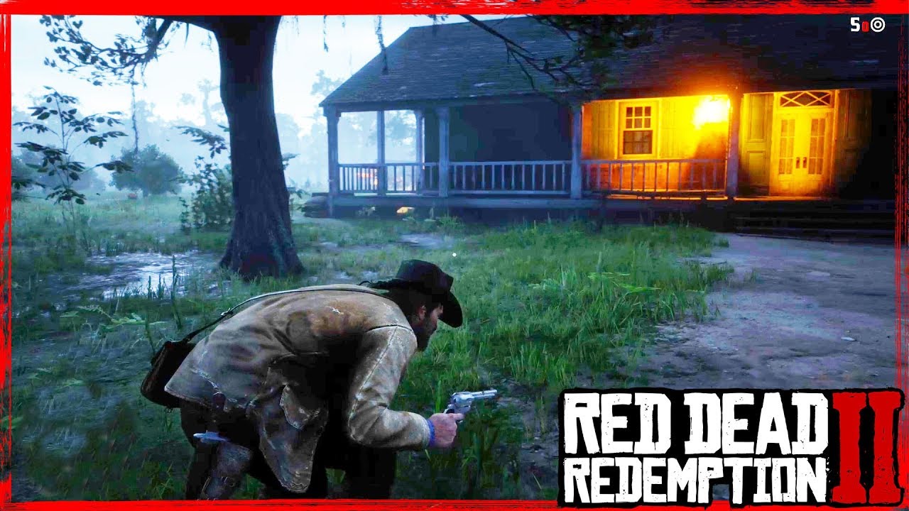 RDR2 robbing houses and stealing items Free roam Gameplay YouTube