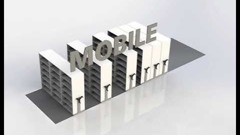 Mobile shelving (roller racking) explainer video. Save valuable storage space.