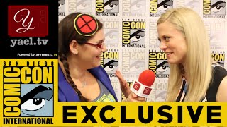 Claire Coffee (Adalind) - Grimm Interview - San Diego ComicCon 2015