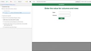 Cypress Testing of Front page