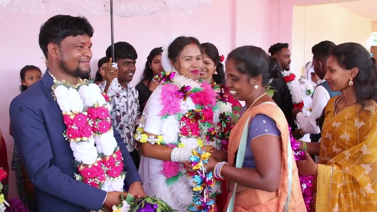 # christian wedding 💒 Demupara parish || Aruna minz & Alesnar Lakra || 💞💞💖💍//