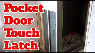 Pocket Door Touch Latch