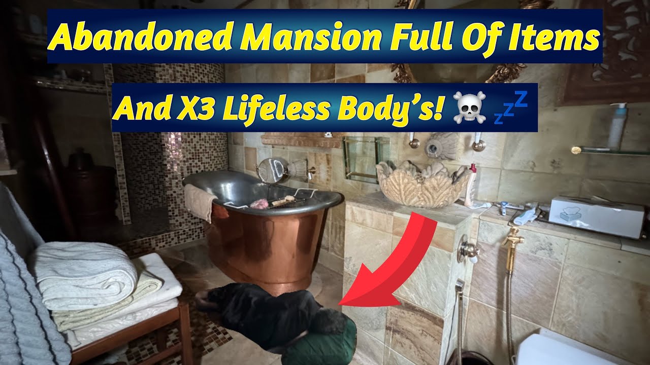 I Made A Shocking Discovery In This Abandoned Mansion Full Of Priceless Antiques & X3 Lifeless Bodys