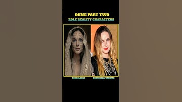 DUNE PART TWO Movie cast side by side with the Characters #Kpop #Dune #duneparttwo #dunepart2 #anime