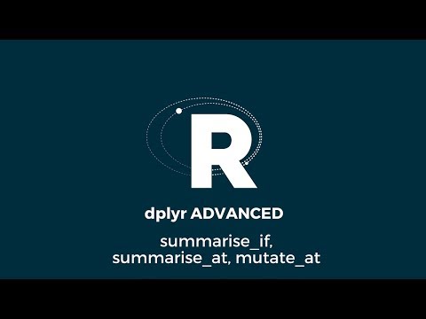 R PROGRAMMING dplyr ADVANCED