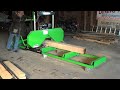 Reclaiming Barn Beams For Blacksmithing Projects Using A Harbor Freight Band Saw Mill