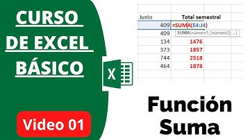 Excel Básico - Función Suma