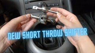 DDM Short Throw Shifter Install on Pontiac Solstice