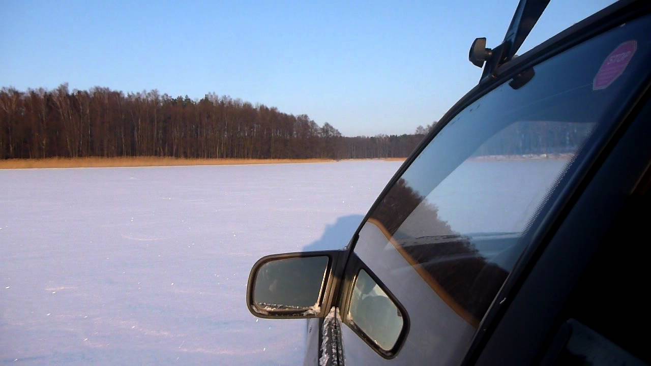 Samochodem po lodzie na przesmykach Kisajna YouTube