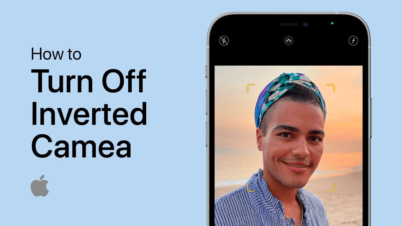 How to Turn Off Invert on iPhone Camera - GadgetMates