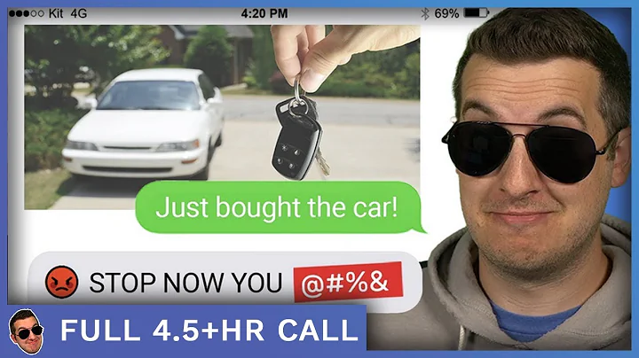 Scammers Wanted $15,000 - I Bought a Car Instead *RAGE* [Full 4.5 Hr Call]