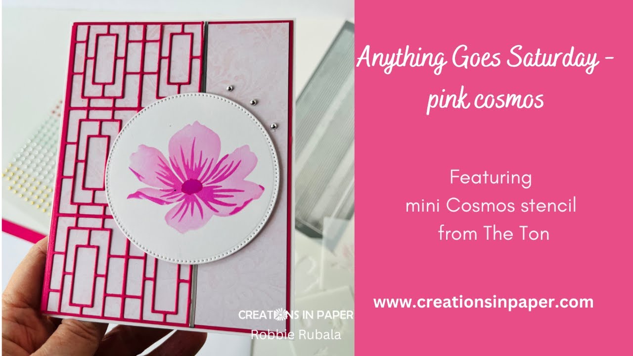 Anything Goes Saturday - pink cosmos - YouTube