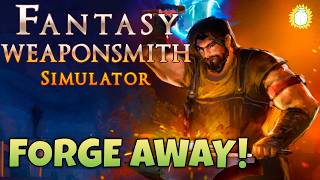 Can I FORGE the PERFECT BLADE? | Fantasy Weaponsmith Simulator screenshot 1
