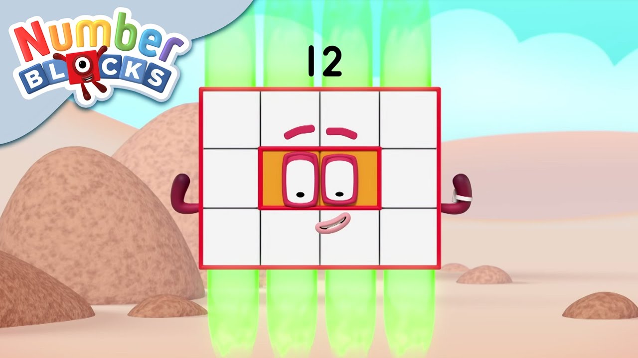 Numberblocks Number Twelve Learn To Count Youtube