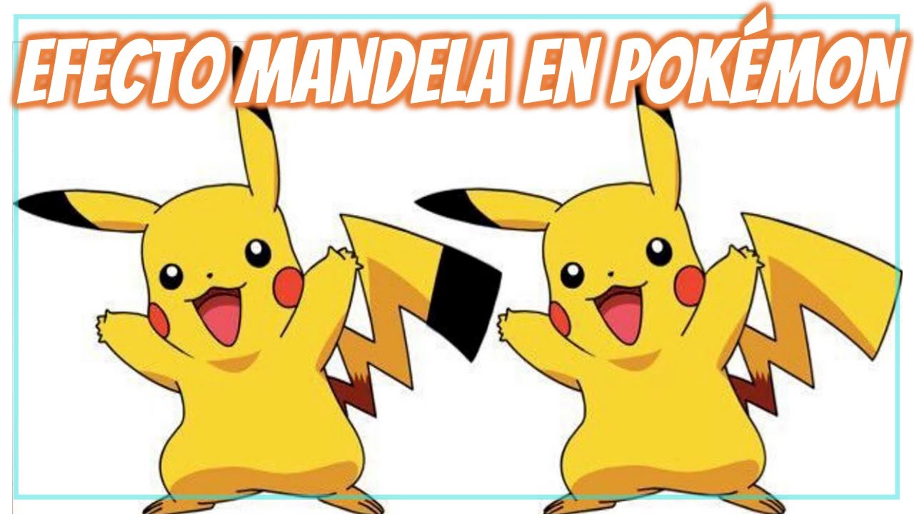 Pikachu efecto mandela