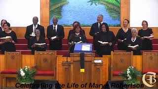 Celebration of Life for Sis. Marye Kain Robertson