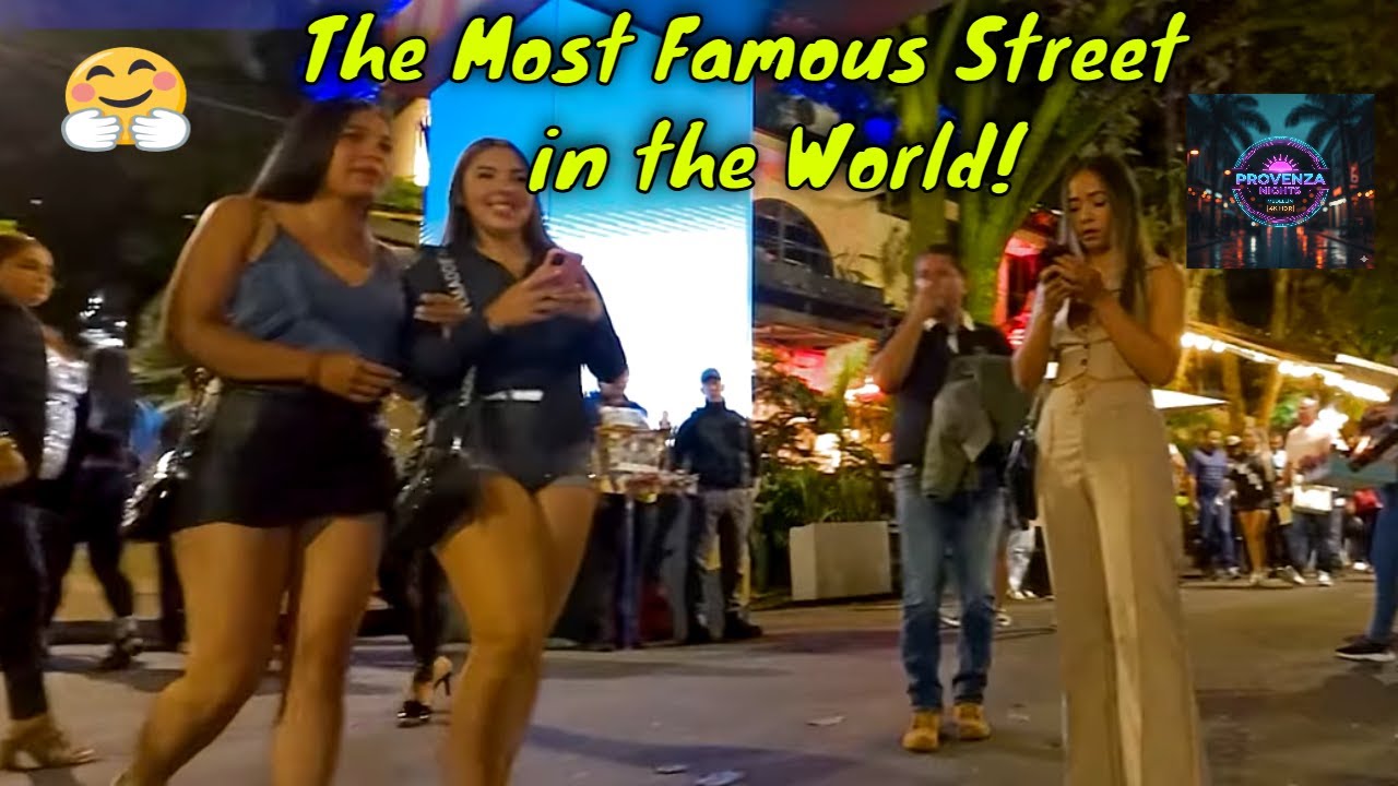 Прованса Медельин: Самая известная улица в мире 4K 🇨🇴 #Прованса