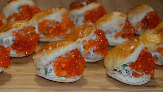 видео: Слоёные закусочные  картинка: Слоёные закусочные