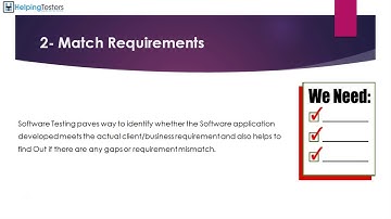 What is Testing - Software Testing Tutorial 1