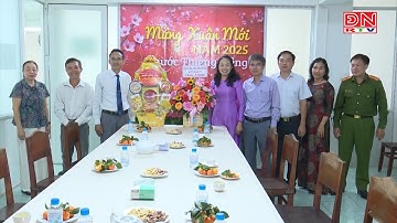 Lãnh đạo huyện Trảng Bom chúc tết các giáo xứ