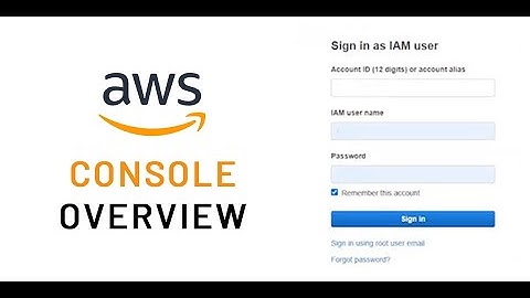 Intro to AWS Console (an Overview)