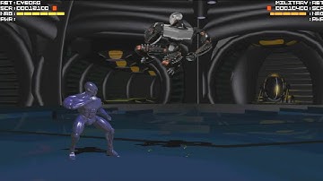 Rise of the Robots demo (Dos game 1994)