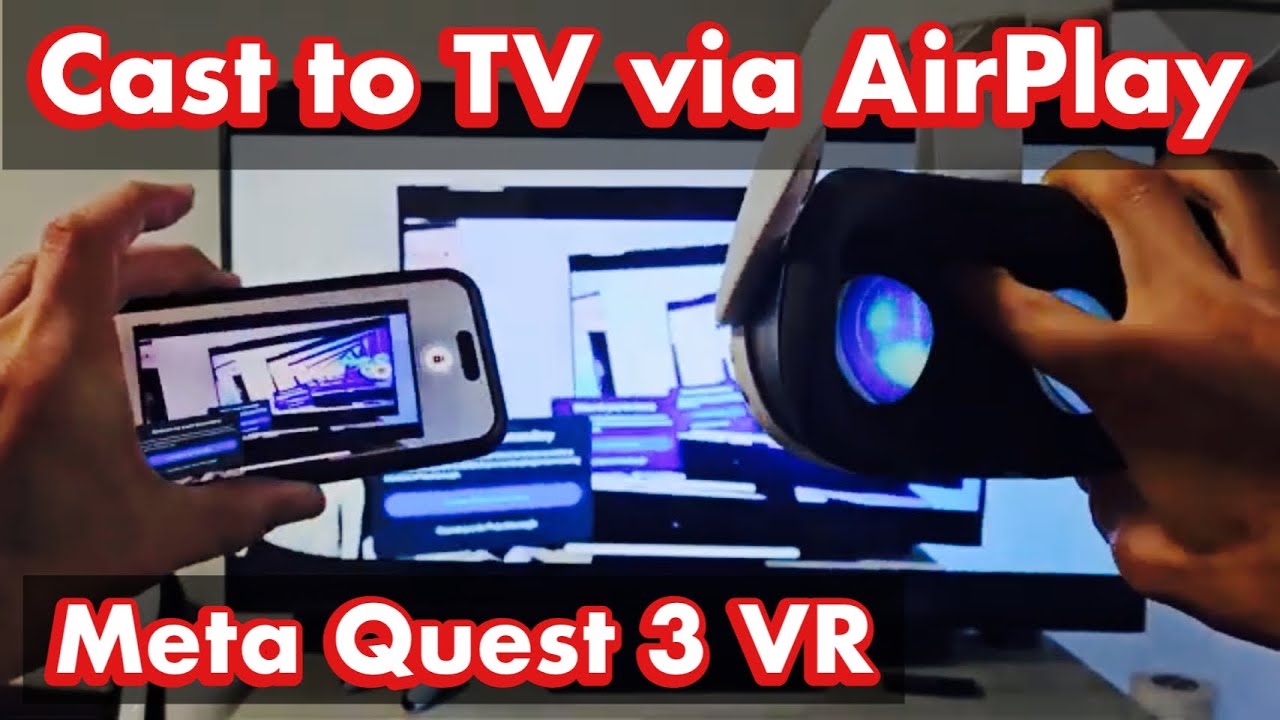 How to cast the Meta Oculus Quest 2 or 3 to a TV, PC, iOS, or