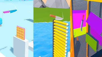 Slice Master | Slice It | Slice All - All Levels Gameplay Android, iOS