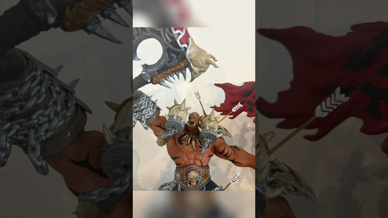 Garrosh Hellscream 3D paint 