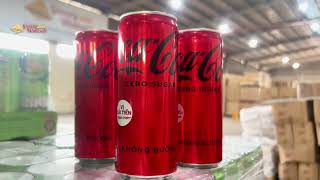 Coca Cola Zero Soft Drink 320Ml x 24 Can/Ctn | AG Export Wholesale screenshot 1
