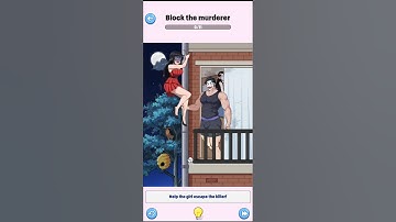 Brain tease puzzle |Level#14|Help the girl to escape the killer