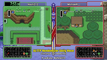 Crossworld Keysanity 02/08/19 ALTTP Randomizer Daily Race