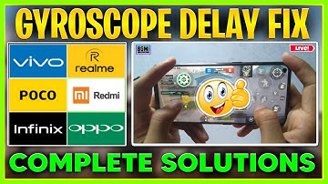 Gyroscope not working while firing BGMI | Gyro not working auto moving issue fix Live | #windblaster