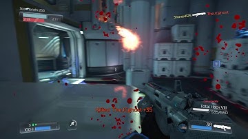 DOOM Multiplayer quad kill end