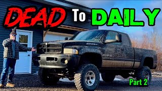 DEAD TO DAILY DRIVER! 2ND GEN RAM REVIVAL! WAM BAM DODGE RAM!