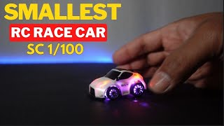 WORLD'S SMALLEST RC RACE CAR SC 1/100 Unboxing