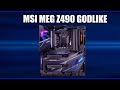 Материнская плата MSI MEG Z490 GODLIKE