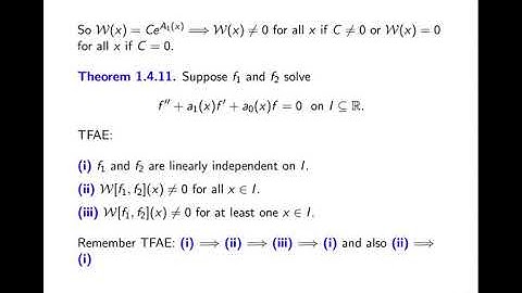AN3NA (F20) Video 2.1: Wronskian properties (Definition 1.4.9, Lemma 1.4.10, Theorem 1.4.11)