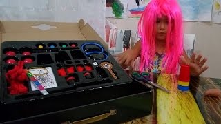 Eddy sihirbazlık seti açtık .Hokus pokus 58 ayrı sihir.eğlenceli çocuk videosu