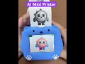 Best Kids' Gift 2026? AI Mini Printer for Creative Play