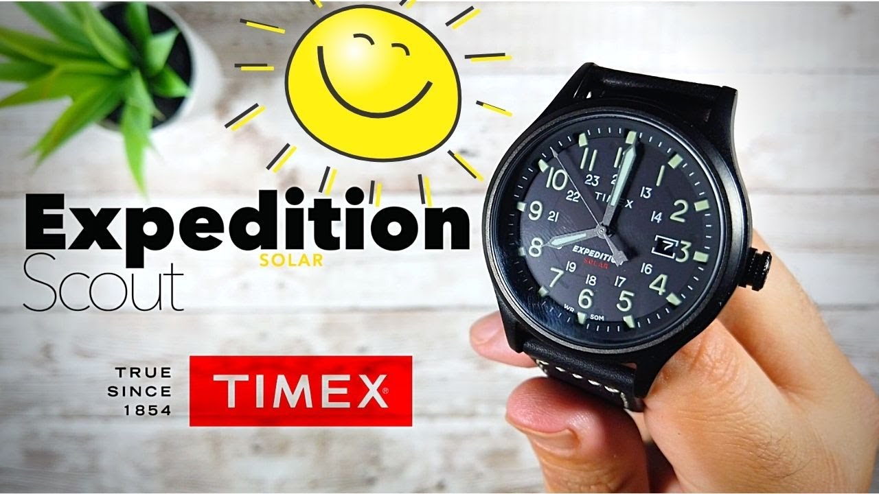 Timex Expedition Solar Watch Review ▷ Timex Expedition Solar Collection  Video - YouTube
